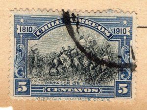 Chile 1904 Early Issue Fine Used 5c. NW-09242
