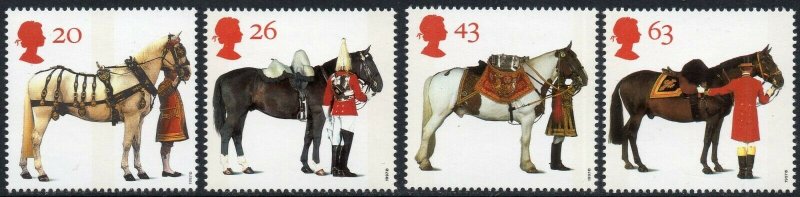 1997 Sg 1989/1992 50th Anniversary of the British Horse Society Unmounted Mint 