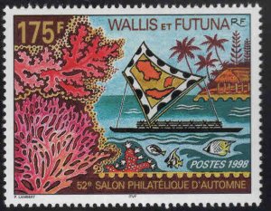 Wallis and Futuna Islands Scott 515 MNH**  Autumn Philatelic Salon