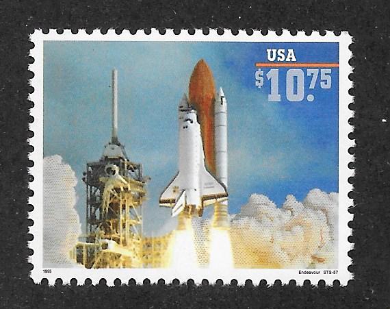 2544A MNH,  $10.75  Space Shuttle Endeavor,  scv: $20,  Free Insured Shipping