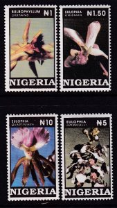 Nigeria 624-627 Flowers MNH VF