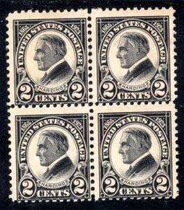 US 610 Block, F, MNH,  CV $4.00   ....6782700/1/8