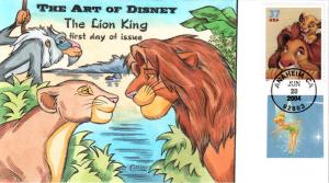 #3867 The Lion King Collins FDC