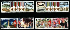 ISLE OF MAN SG641/8 1995 50th ANNIV OF END OF SECOND WORLD WAR MNH 