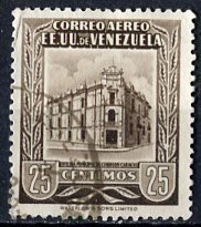 Venezuela; 1953: Sc. # C568: Used Single Stamp