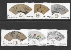 china  - prc 1792-97  1982  set 6  VF  NH