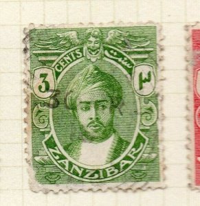 Zanzibar 1913 Early Issue Fine Used 3c. NW-187263