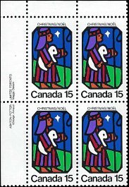 CANADA   #628 MNH UPPER LEFT PLATE BLOCK  (1-2