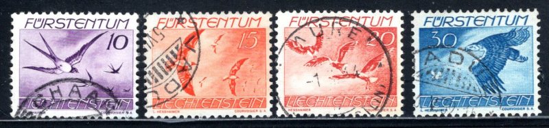 Liechtenstein #C17-C20  Used    VF   CV $9.85 ....   3510394