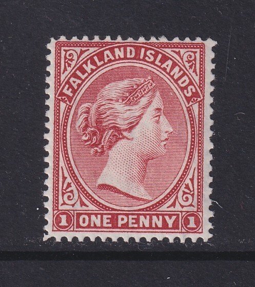 Falkland Islands, Scott 12a var (SG 22ax), MLH