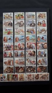 Burundi 2011. - LOT Thematics ** MNH 27 complete sets (perforated) - 3 photos