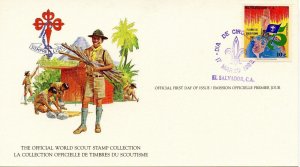 SCOUTING IN EL SALVADOR 1982  FDC1757