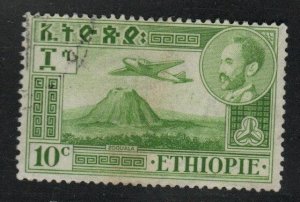 Ethiopia (Abyssinia) Scott C24 Used airmail stamp