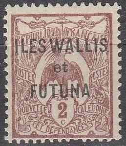 Wallis & Futuna #2 F-VF Unused (S6004)