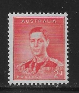 Australia 169 2d KGVI single MNH