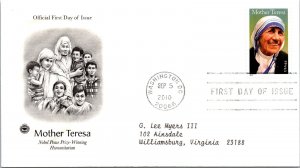 FDC 2010 SC #4475 Postal Soc Commemorative - Washington DC - Single - J3052