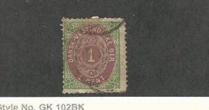 Danish West Indies, Postage Stamp, #5d Used, 1874