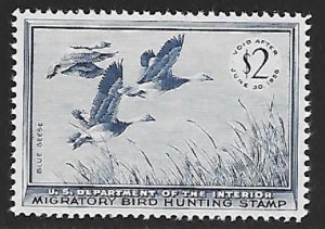 1955 United States, 2 $ Blue Geese MNH / **