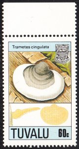 Tuvalu 1989 MNH Sc #522 60c Trametes cingulata - Fungi