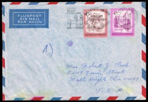 Austria Cover Bearing #960; 964