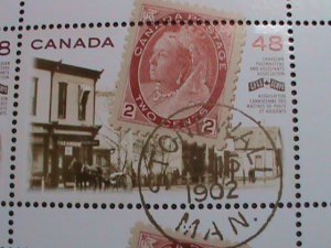 ​CANADA-2002-SC#1956  CENTENARY OF CPAA-CANADA -MNH BLOCK VERY FINE