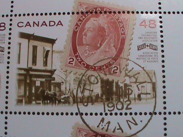 ​CANADA-2002-SC#1956  CENTENARY OF CPAA-CANADA -MNH BLOCK VERY FINE