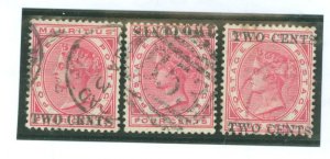 Mauritius #88/88a/88b Used Single