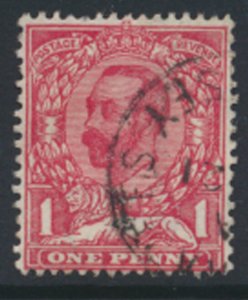 Great Britain SC# 152*  SG 329  George V Downey Head Used see detail & scans