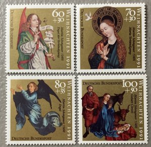 Germany  1991 #b720-3, Christmas, MNH.