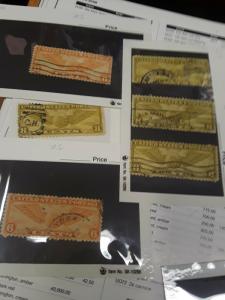 USA Airmail Issue Group Used