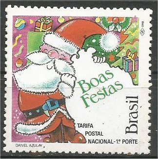 BRAZIL, 1992, MNH 1, Christmas  Scott 2391