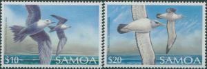 Samoa 1988 SG802-803 Bird set MNH