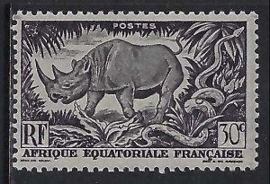 French Equatorial Africa 167 MOG FAUNA S904