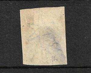 NEW ZEALAND 1862-64  2d  SLATE BLUE  FFQ IMPERF MNG  CP A2D6  SG 37 CHALON 