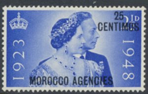 GB Morocco Agencies Abroad SG 176  SC#  93 MNH Silver Wedding see details & s...