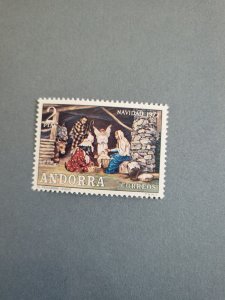 Stamps Spanish Andorra Scott #71 nh