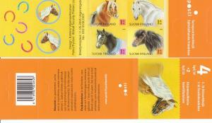 Horses Booklet 2005 Booklet pane of 4