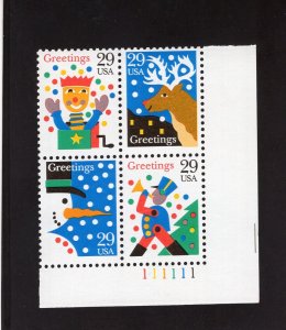2791-2794 Christmas, MNH LR-PB/4 (#111111)