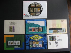 Australia 7 early 1970s presentation packs, check them out!