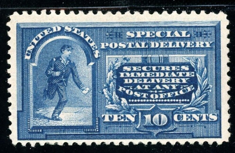 USAstamps Unused VF US 1895 Special Delivery Scott E5 OG MLH