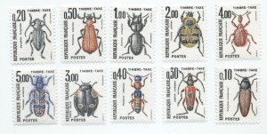 France-Scott's # J106-J115 Beatles -M NH