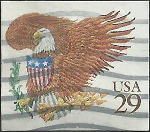 # 2595 USED EAGLE AND SHIELD    