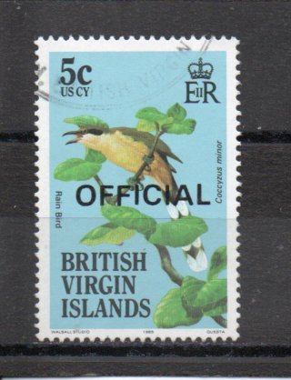 Virgin Islands O18 used