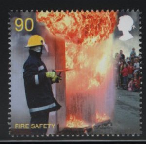 Great Britain 2009 MNH Sc 2685 90p Fire Safety