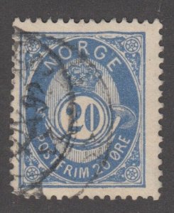 NORWAY #44a USED