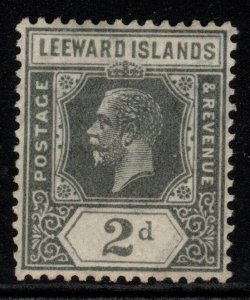 LEEWARD ISLANDS SG65 1922 2d SLATE-GREY MTD MINT