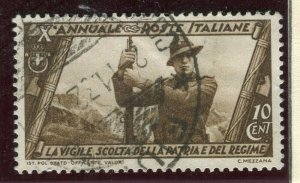 ITALY; 1932 early Fascist March issue fine used 10c. value