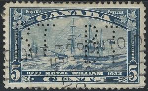 Canada #204 5c Royal William