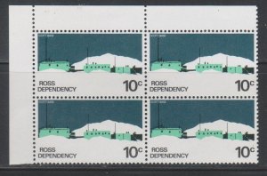 New Zealand,  10c Scott Base (SC# L13a) MNH BLOCK