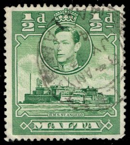 Malta #192 Fort St. Angelo; Used